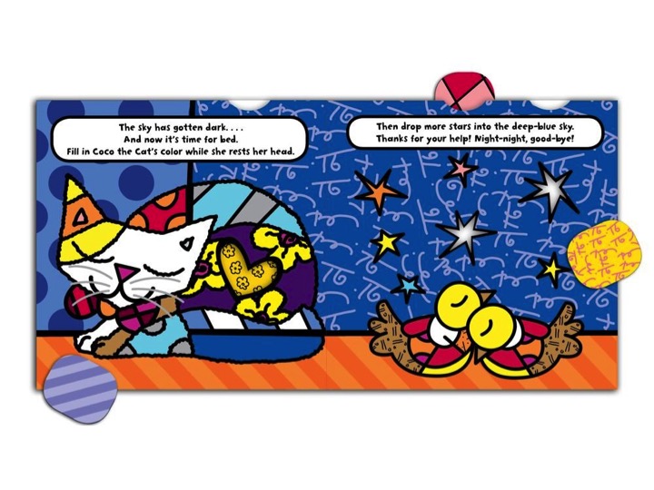 Color play an interactive pop art book by romero britto
