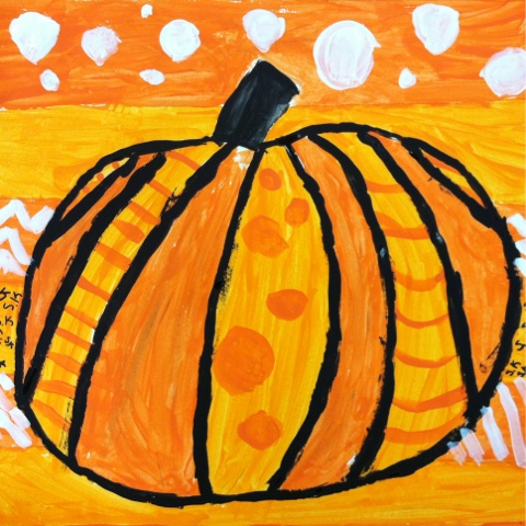 We heart art britto pumpkins