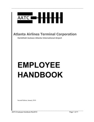 Aatc employee handbook final pdf