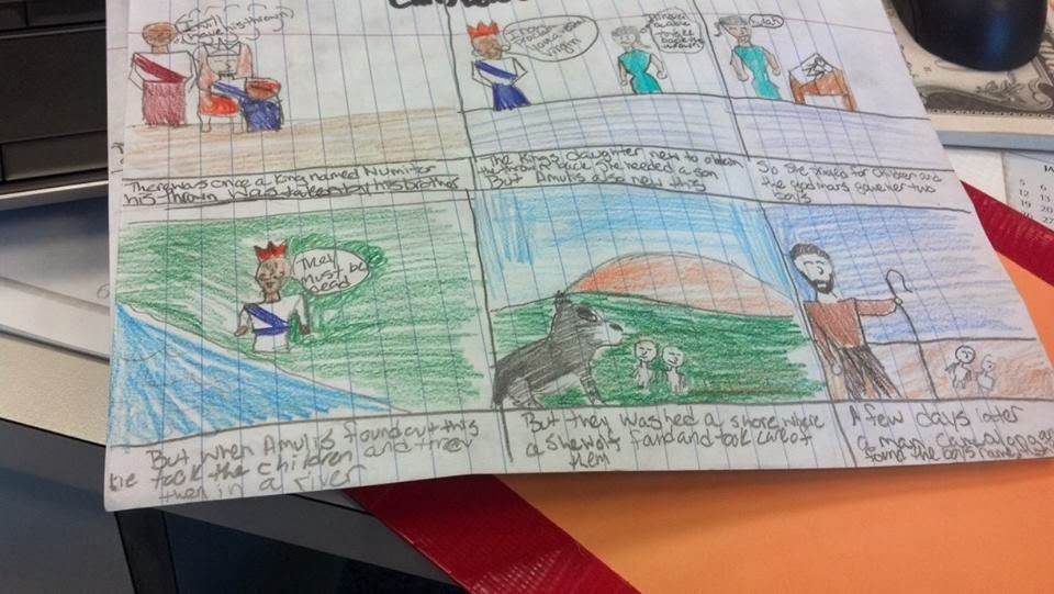 Virginia world history teacher romulus and remus mythology ic