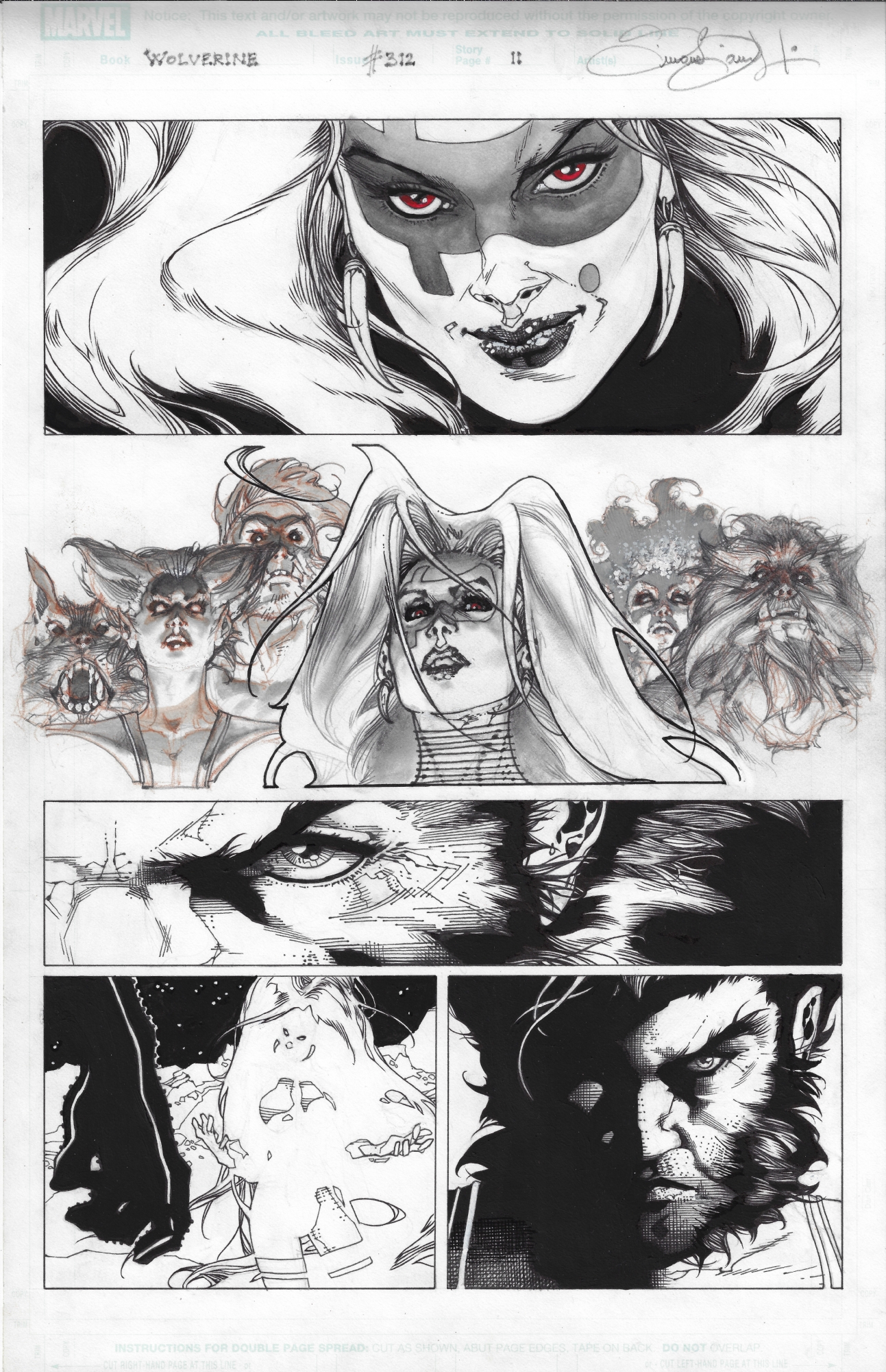 Wolverine p sabretooth reborn lupine remus in william lawson of know better arts wolverine evolutions sabretooth reborn ic art gallery room