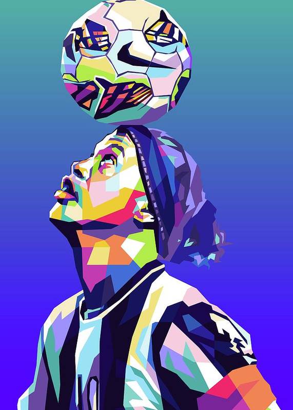 Ronaldinho poster by denji chainsaw