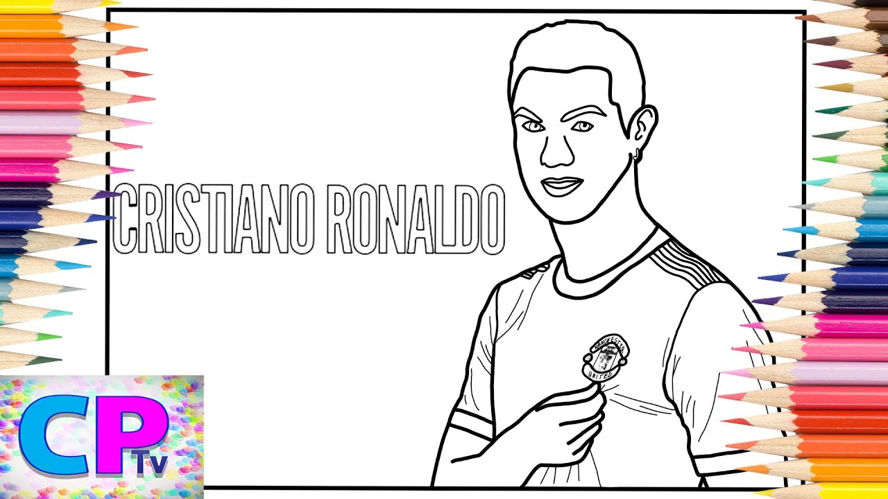 Christiano ronaldo coloring pagesrodsyk