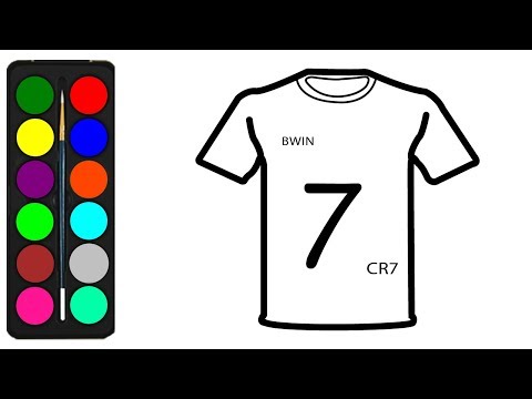 Cr juventus jersey coloring pages for kids to print