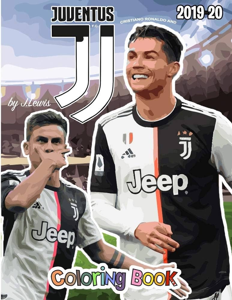 Cristiano ronaldo and juventus fc the soccer coloring and activity book