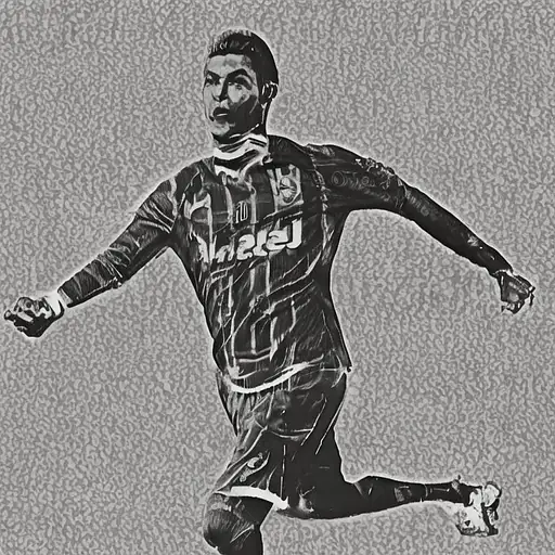Portrait of cristiano ronaldo prompts