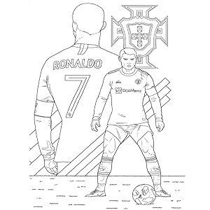 Football louring book for kids age â louring pictures of football players from all over the world as great football gifts for boys and girls mãller mickey books