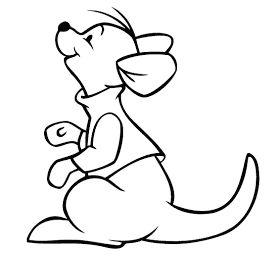 Walt disney roo from wnie the pooh colorg pages picture disney colorg pages disney drawg tutorial disney drawgs