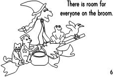 Making learning fun room on the broom emergent reader