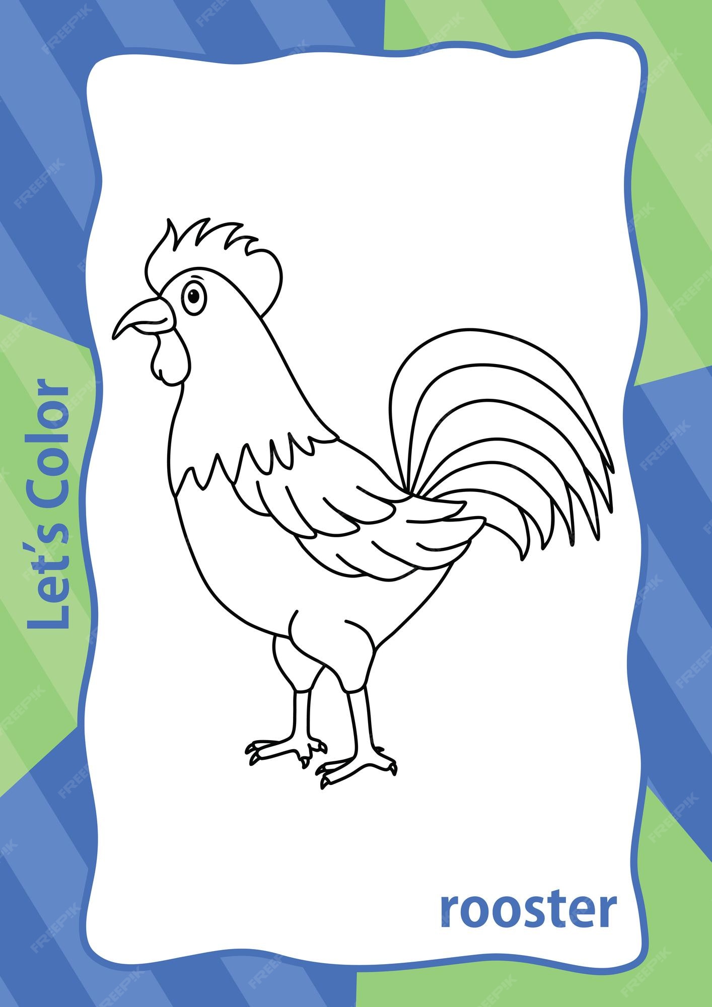Premium vector coloring page for kids cartoon illustration kindergarten coloring pages activity worksheet