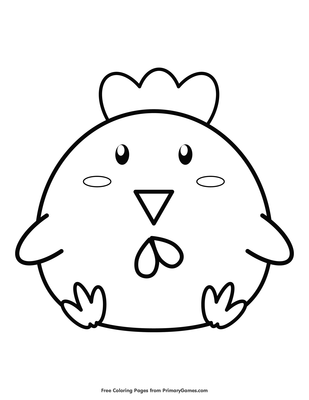 Chinese zodiac rooster coloring page â free printable pdf from