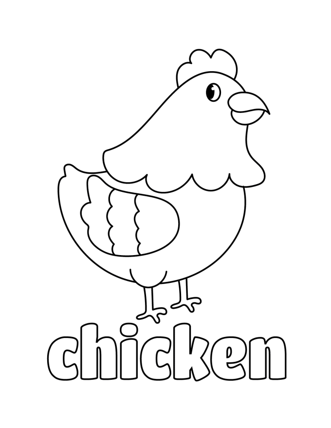 Create coloring page for kids by viktoriabuchkov
