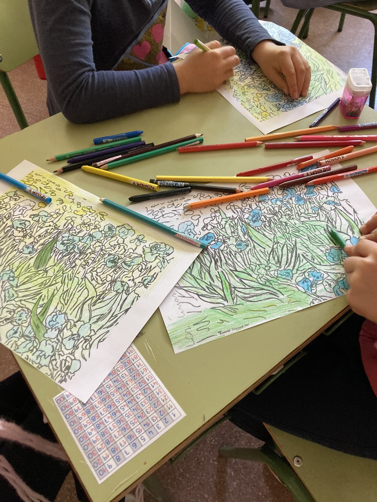 Audiciãn y lenguaje la rosa de los vientos arte en el bosque recreamos a van gogh
