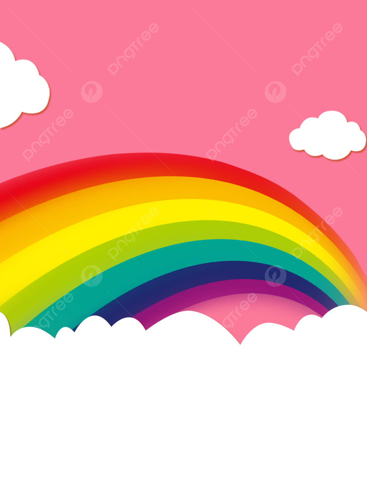 Fondo lindo del ejemplo del arco iris del rosa del viento de pantalla imagen para dcarga gratuita
