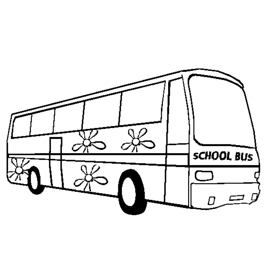 Rosa parks bus drawing
