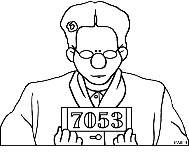 United clip art by phillip martin rosa parks