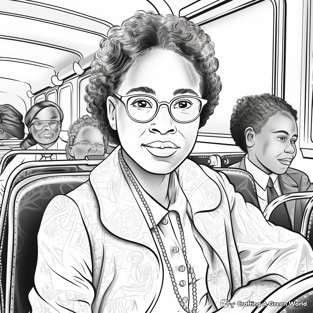 Black history month coloring pages