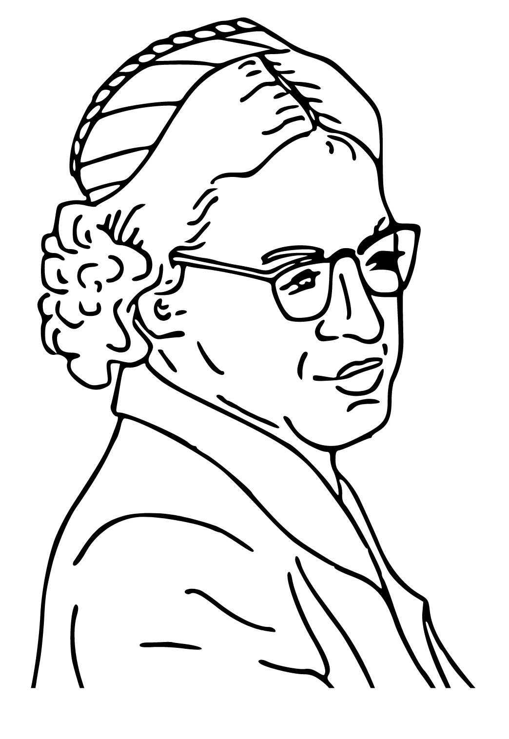 Free printable black history month rosa parks coloring page sheet and picture for adults and kids girls and boys
