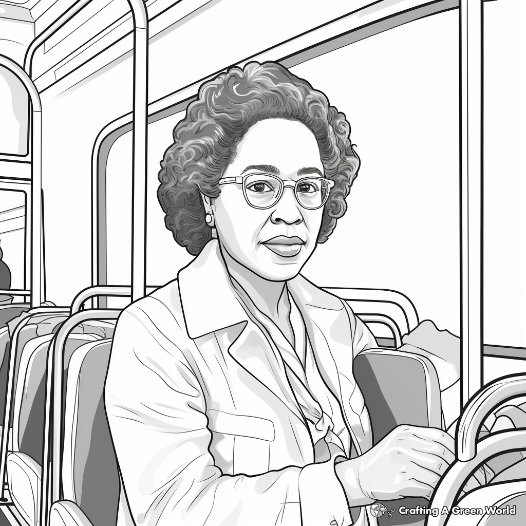Black history month coloring pages