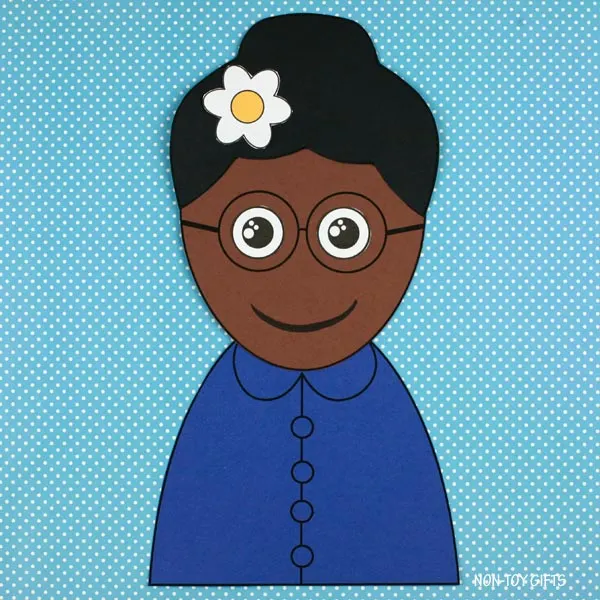 Rosa parks craft for black history month