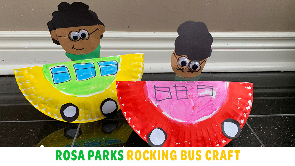 Rosa parks rocking bus craft