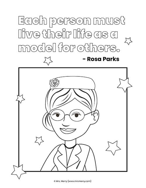 Black history month coloring pages free printables mrs merry