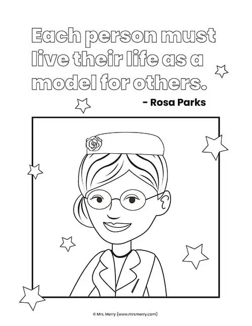Black history month coloring pages free printables mrs merry