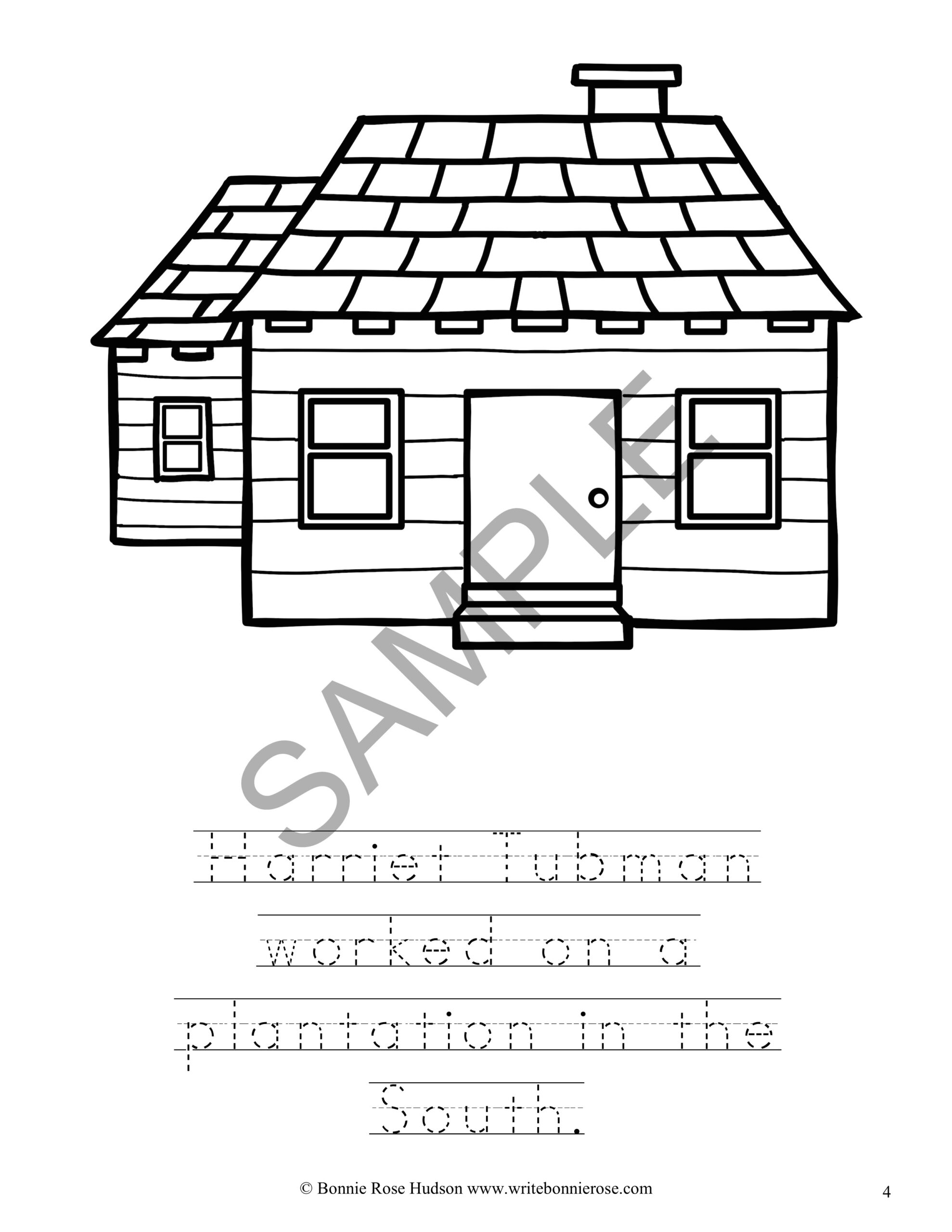Harriet tubman and rosa parks coloring book