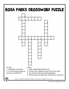 Rosa parks day printables woo jr kids activities childrens publishing