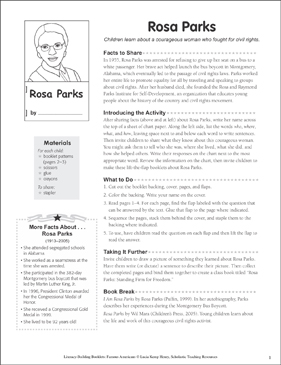 Rosa parks literacy