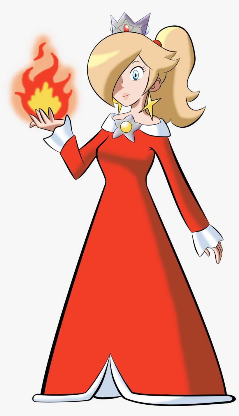 Fireprincess rosalina on deviantart png princess rosalina