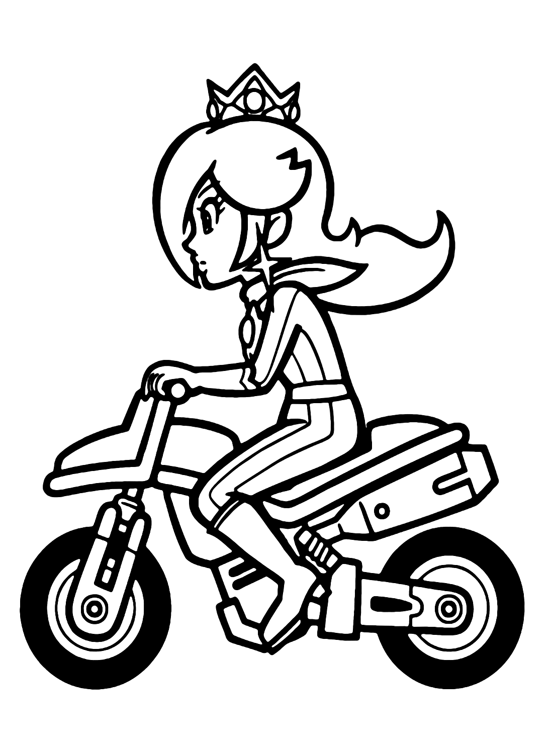 Images rosalina coloring page