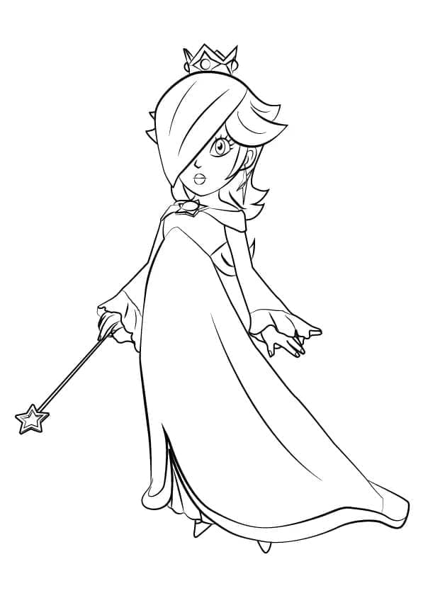 Rosalina coloring pages