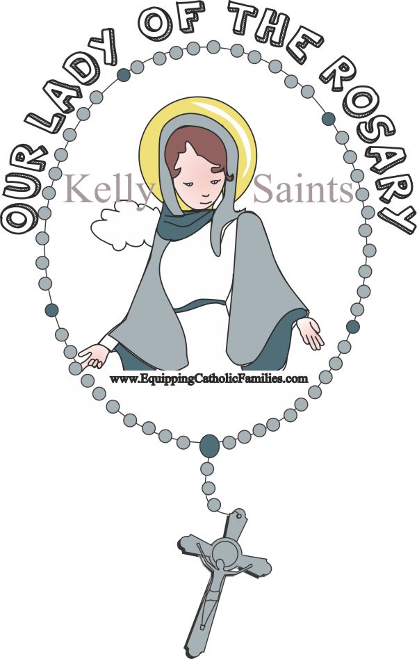 Feast day fun our lady of the rosary