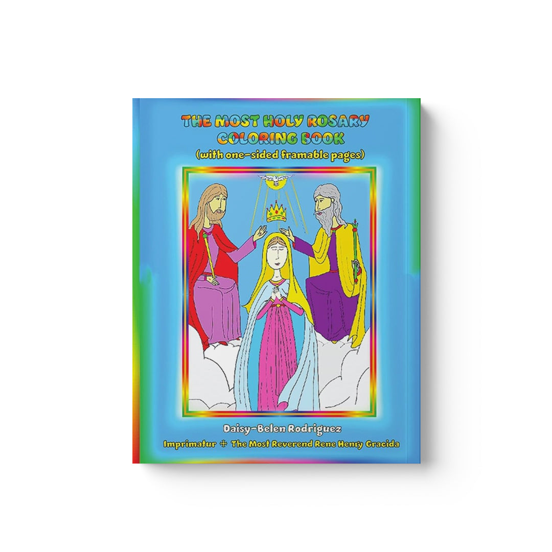 The holy rosary coloring book