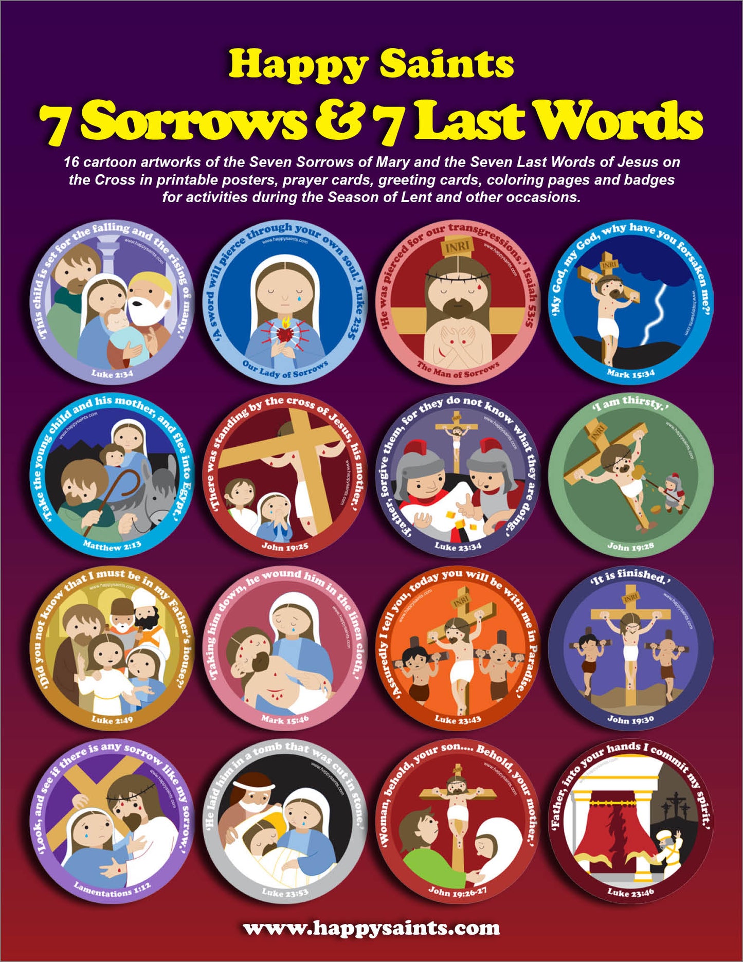 Sorrows last words â happy saints