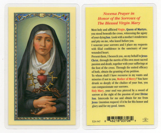 Seven sorrows of mary pack of â catholic online