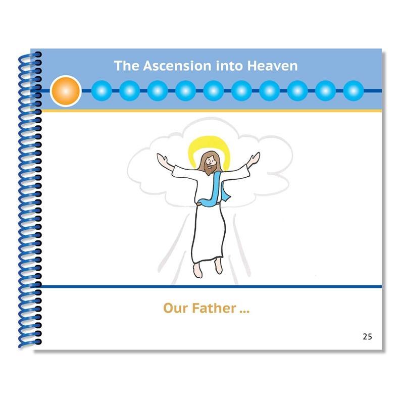 Glorious mysteries picture prayer book