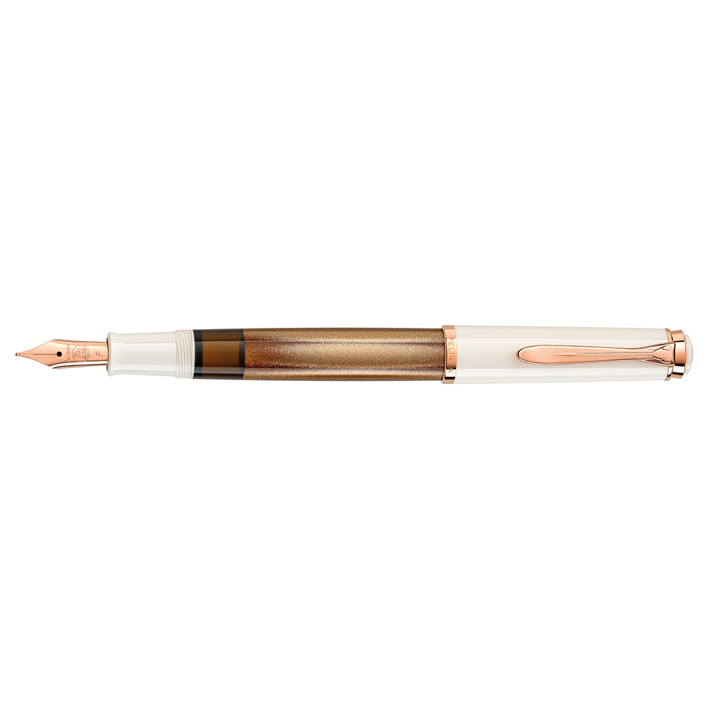 Pelikan classic m copper rose gold fountain pen