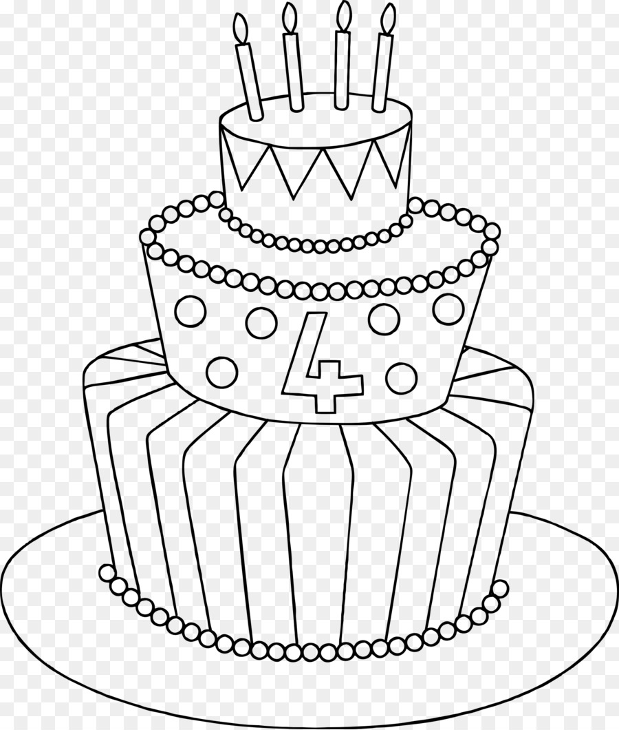 Birthday cake drawing png download