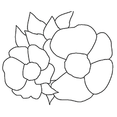 Top free printable beautiful rose coloring pages for kids