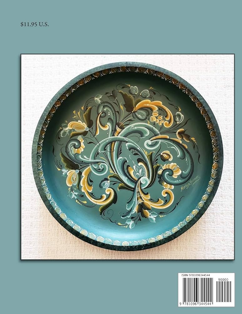 Marlys hammers telemark rosemaling coloring book edwards diane hammer marlys ritger judy edwards diane schense deb books