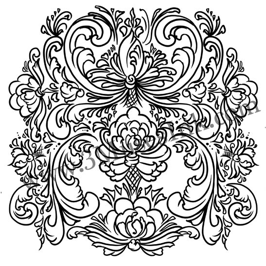 Nordic nisse hues a gnome nisse and rosemaling coloring book