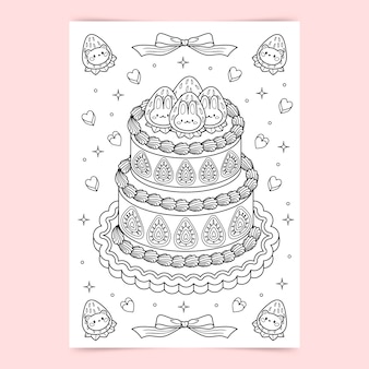 Page flowers cake images
