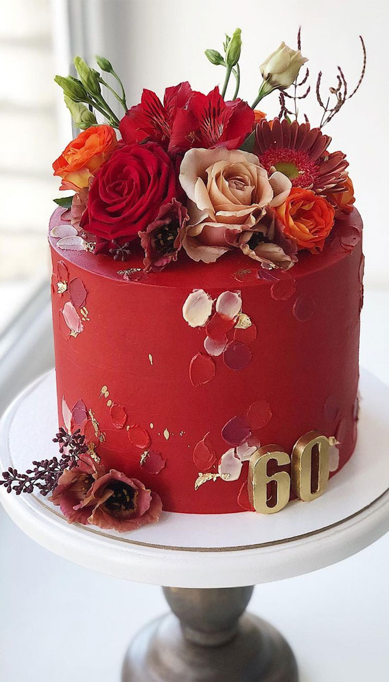 Cute cake ideas for your next party red birthday cake for th birthday