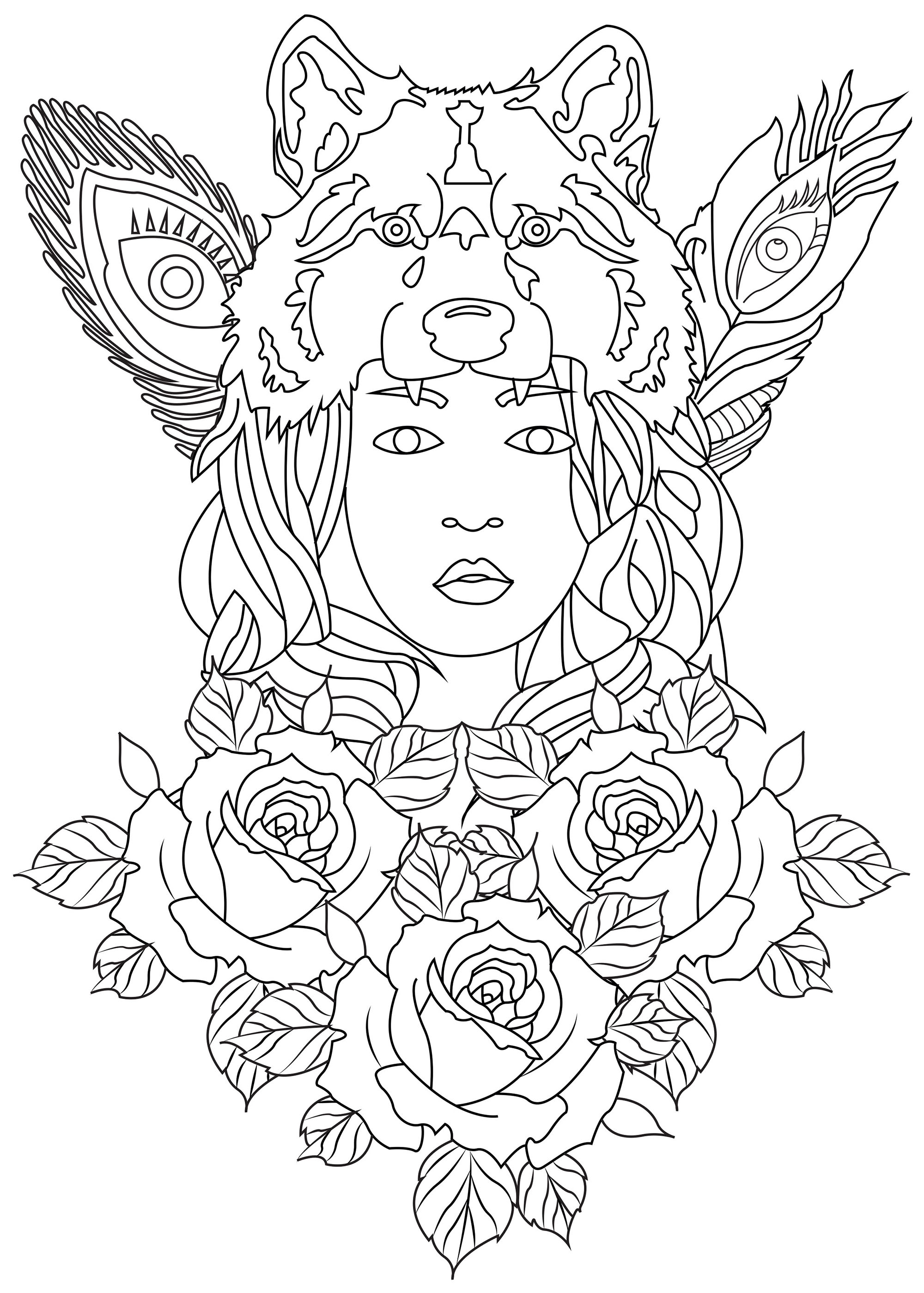 Wolf woman