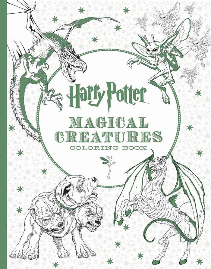 This stunning harry potter coloring book exists and youll want to buy it asap