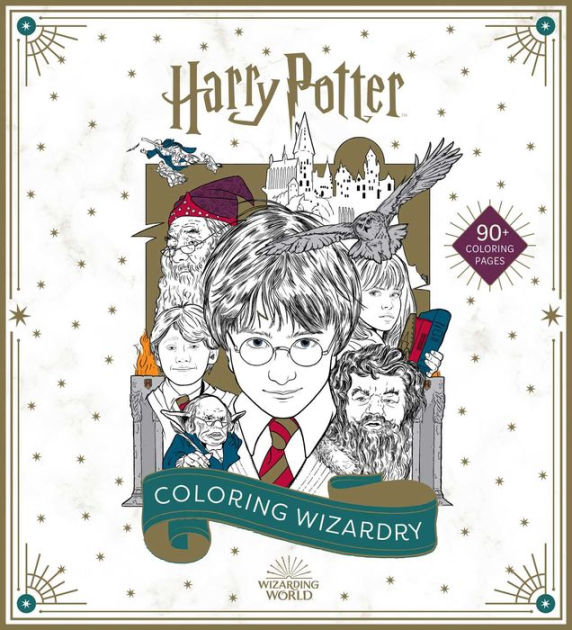 Harry potter coloring wizardry by insight editions paperback barnes noble