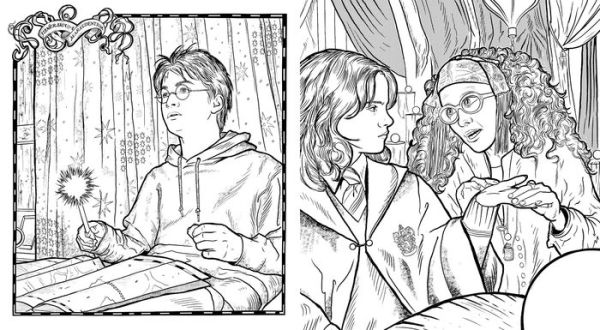 Harry potter coloring wizardry by insight editions paperback barnes noble