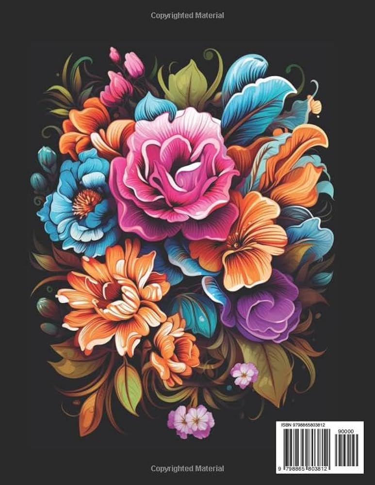 Relaxing flowers and butterflies coloring book cute relaxing coloring pages coloring pages to explore the magic of flowers and butterflies to get rid of anxiety colombo amine books